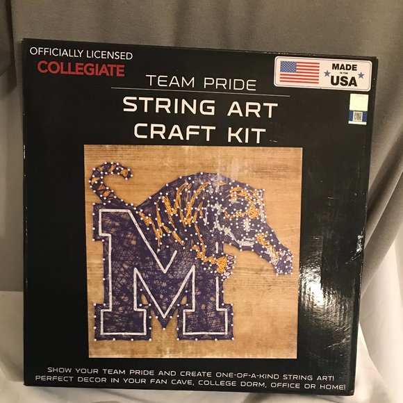 Nike Memphis State 4X TRUE BLUE SOCIETY Fans Shirt/Wallet/String Craft Kit #303 - Picture 6 of 11